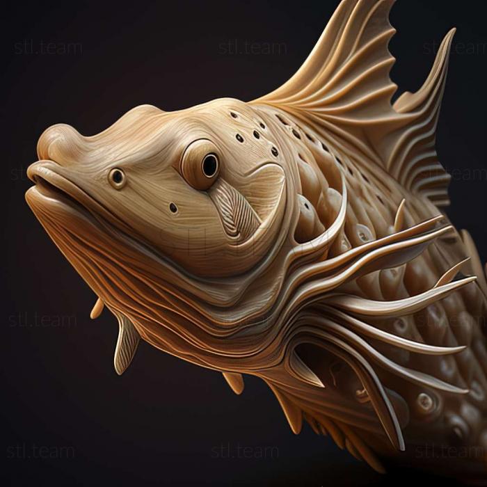 Common catfish bottom fish